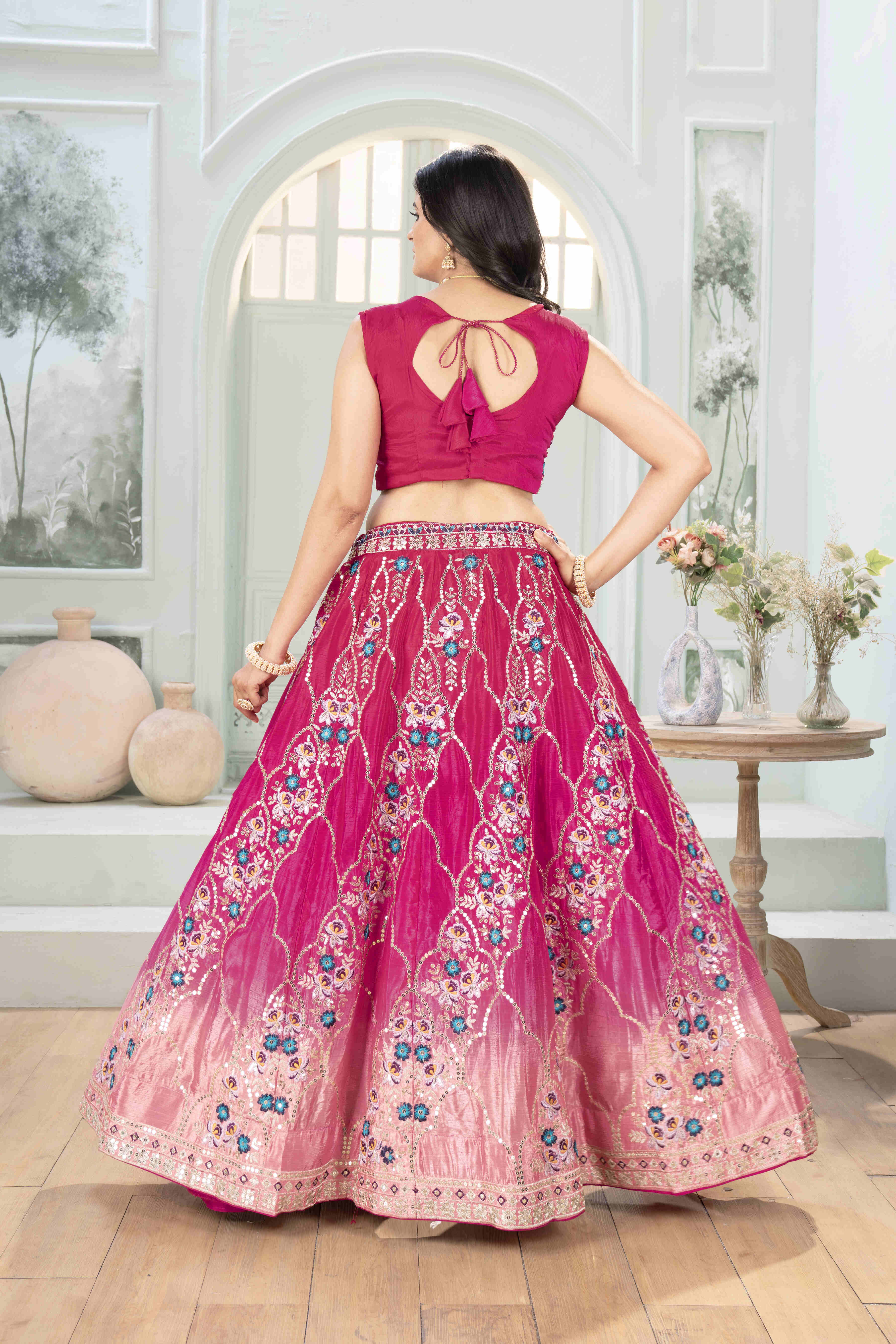 Rose Radiance Lehenga
